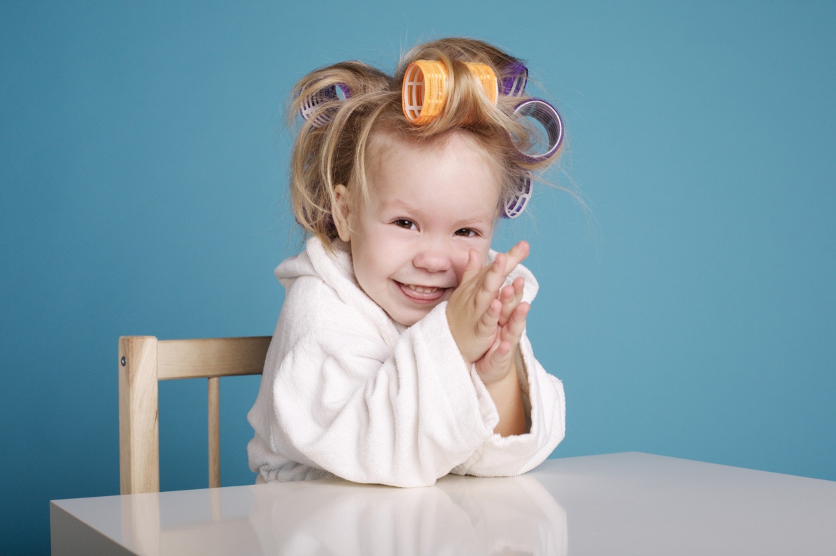 忙しい朝でも大丈夫 パパでも簡単に出来る子供のヘアアレンジの方法 ママリ