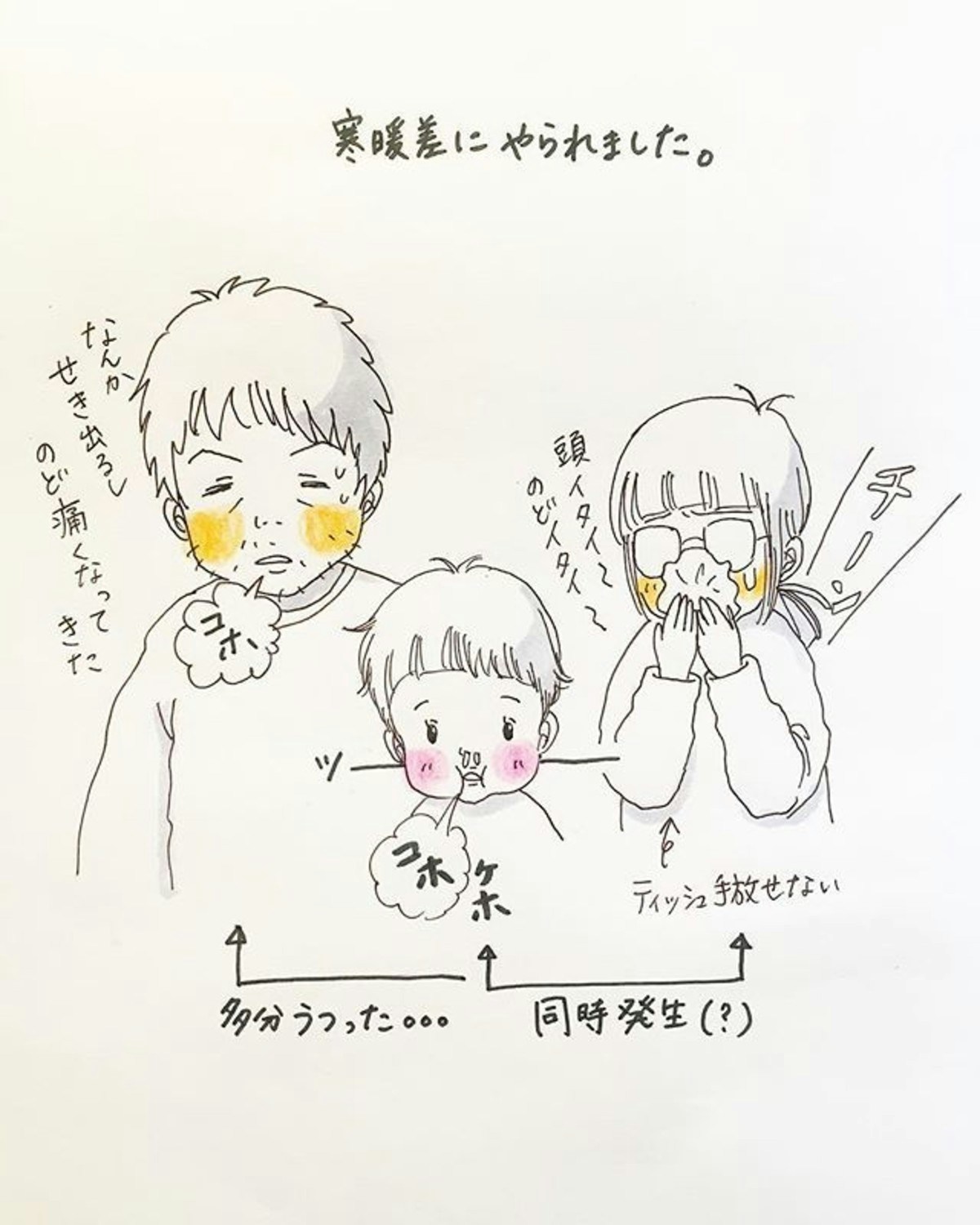 暴れん坊な息子くんに思わず爆笑！makikoさんの育児絵日記 [ママリ]