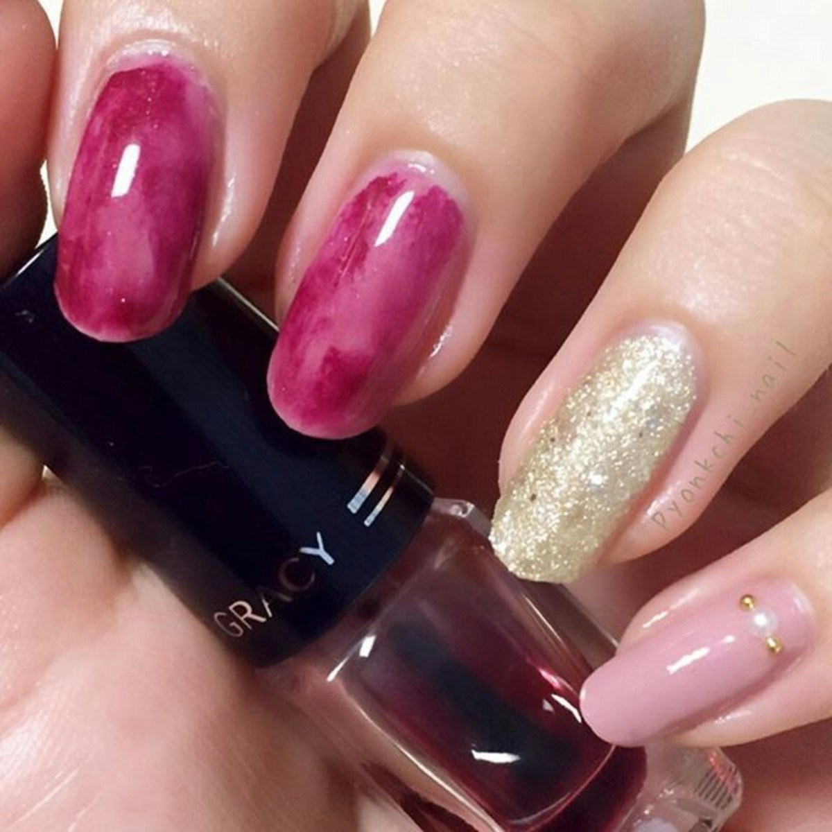 Snsで話題 ぴょんきち Pyonkchi Nail さんの素敵なオフィスネイル中心のセルフネイル ママリ