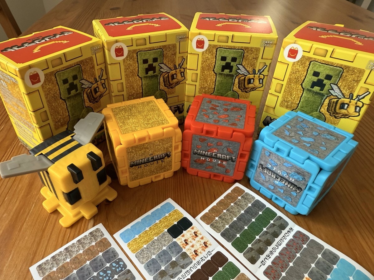 5/23からはハッピーセット「マインクラフト ザ・ムービー」第2弾 [ママリ]