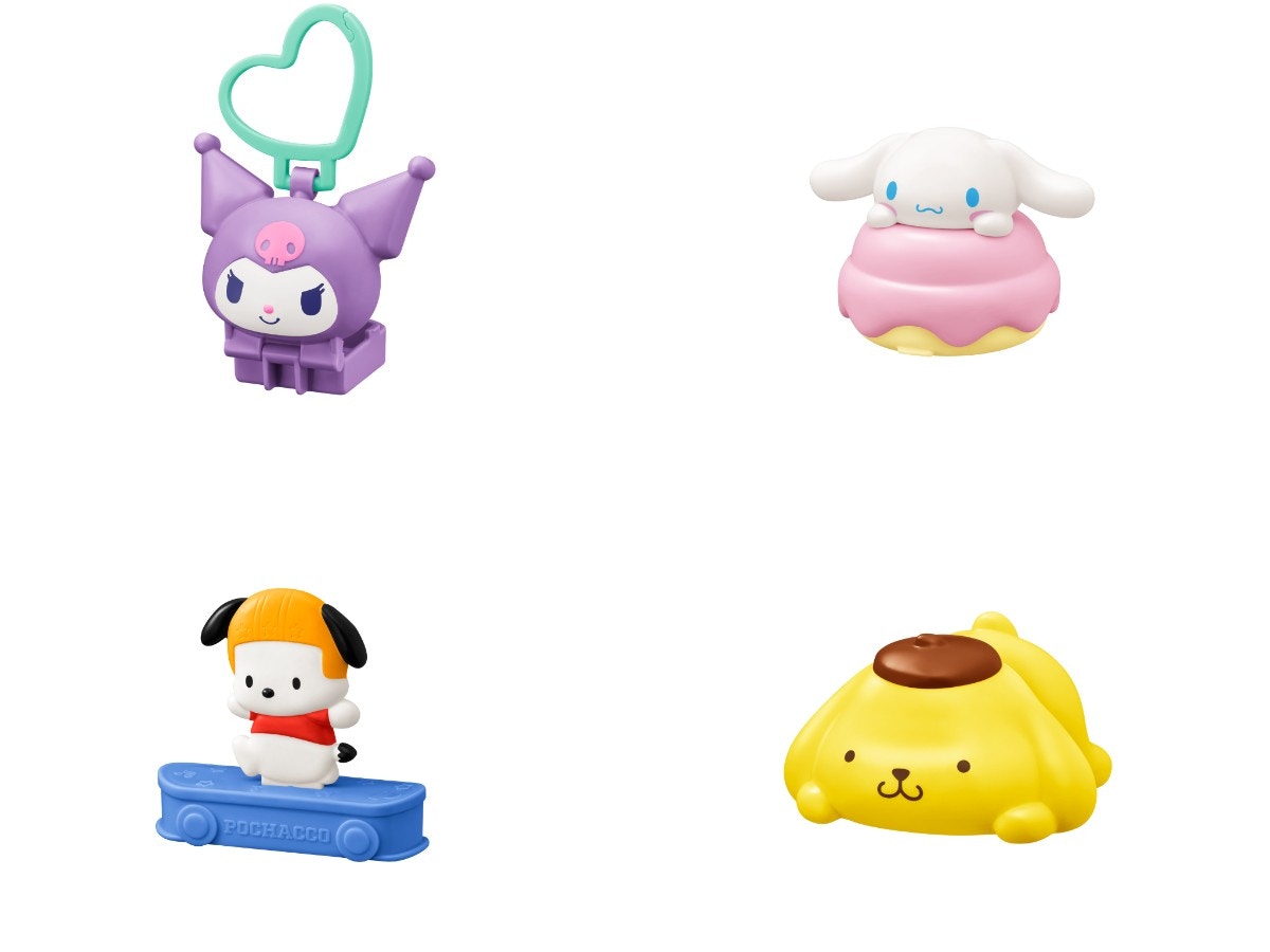 4月10日～】マクドナルドの「ハッピーセット」にサンリオが登場！“土日