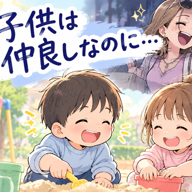「虚言癖のある元ママ友と遭遇…」気まずくて別の公園へ逃げた私と、何も知らず「あそびたい」と泣くわが子