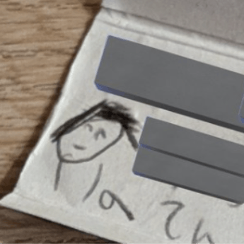 6歳の娘が作った名刺→付け加えられた一言にほっこり＆笑える「自信は大事」「事実かも」