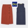 【GU】5/23に新発売されたスタイルアップが期待できるミディスカート＆機能性抜群のワンピース