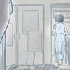 ベランダに男が！携帯を持ち、その場からそっと離れた女性…｜鍵の開いたドアと置き手紙