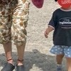 パパが尊すぎ！妊婦の妻と幼い娘を守る姿に2.3万いいね「男気が素晴らしい」「夫と父親の鏡」