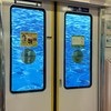 まるで海の中！→小田急線の駅構内で見える景色に6万いいね「すごすぎる…」「海底トンネルのよう」