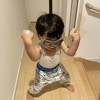 3歳児が体にシール貼ると…→まさかの“パワーアップ姿”に6.8万いいね「元気出た」「まさに百人力ｗ」