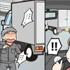 赤ちゃん連れの軽自動車にブチ切れるトラック運転手→ピンチに現れた救世主に「カッコよすぎ」「怖い」