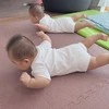 6か月双子が両手を広げ…“Wフライト”写真に5,300いいね「シンクロかわいいー！」「かわいくて癒されました」