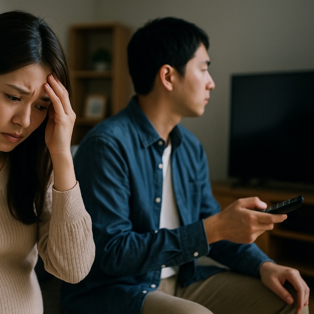 夫のスマホに出会い系アプリ…利用開始は、妊娠中。問い詰めるべきか、悩む