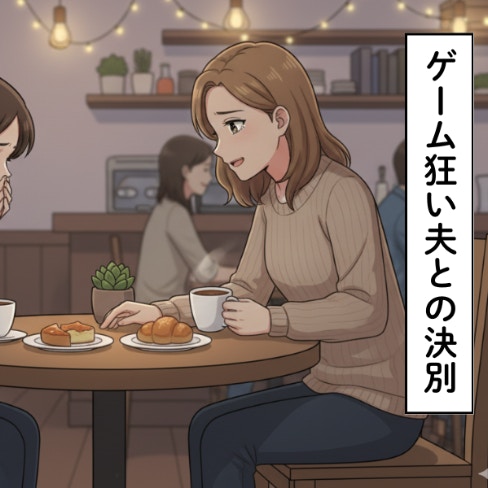 ゲーム依存夫と離婚へ→偶然再会した友人がきっかけで道が拓ける｜ゲーム狂い夫を捨てた話