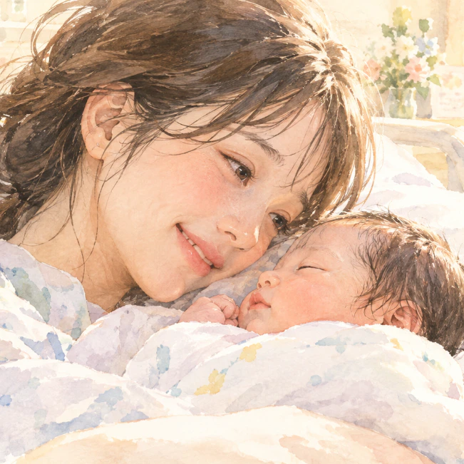 「絶対ゆっくり休む！」と決めていたのに…新生児がかわいすぎて同室を始めた母の誤算