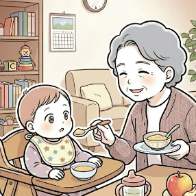 5か月の娘に「果物あげて」と迫る義母。離乳食のルールを守りたい私の葛藤