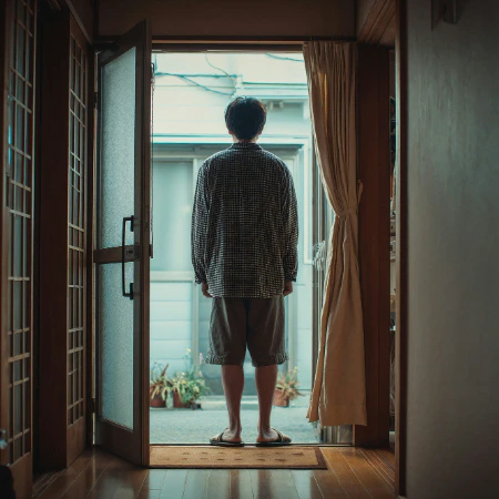 大げんかの翌日、家の前に立っていたのはまさかの...｜夫と父が大げんかした話