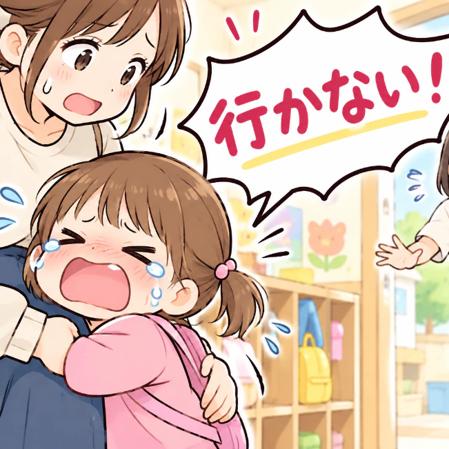 「行かない！」先生が抱っこしても暴れるわが子。育休中にギャン泣きで置いてくる罪悪感