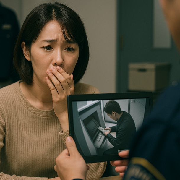 防犯カメラを見て、手が震えた。夫は、私の口座から金を盗む“泥棒”だった