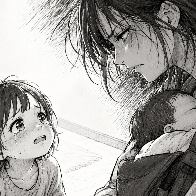 「おっぱいあげないで！」下の子の誕生で大荒れの上の子に、優しくできない