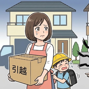 【隣人トラブル】隣人ガチャ大外れ。子供の悲鳴を無視できず、引っ越しを決断