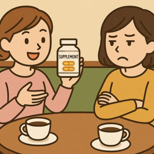 妊活中「サプリ試さない？」親友の誘いにゾッ…「あの時と同じだ」過去の悪夢が蘇ったワケ