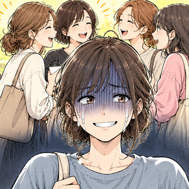 「あ、はーい😅」社交辞令の返事しかされない…ママ友の輪の外で引きつった愛想笑いをするお迎え後の苦痛