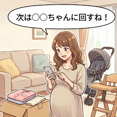 「あげた覚えはないですけど…」貸したマタニティー服を“お下がり”発言｜非常識な友人とベビー用品の行方