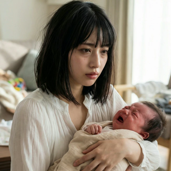 生後7日目のギャン泣き「私のやり方が悪いの？」抱っこしても歩き回っても泣き止まないとき