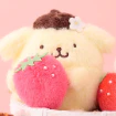 サンリオ『ポムポムプリン』の新作グッズ　むにゅぐるみに2シリーズ登場