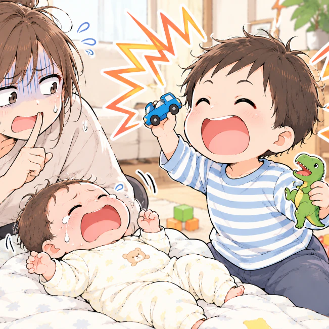 「怒ってしまう自分に腹が立つ…」3歳と生後1か月のワンオペで、毎日わが子にキレてしまうのは私だけ？