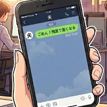 「LINE一本で残業できる夫」が羨ましい。仕事・育児・家事に追われ、息が詰まる妻の叫び