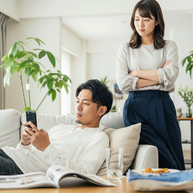 「21時に寝かせないと怒るなら手伝えよ」妊娠初期に平日ワンオペ、休日もゴロゴロTVを見るだけの夫に限界