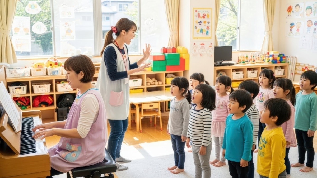 保育園の合唱で注目集めた息子→歌以外での【大活躍】にほっこり「ペンライト振りたい」