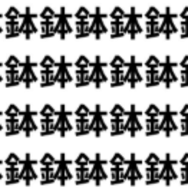 鉢の中からハチを探そう【1文字だけ違う】漢字間違い探しで脳トレ、何秒で見つかる？