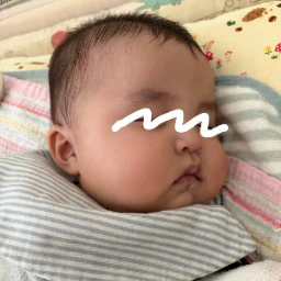 もちもち赤ちゃんのほっぺ、思わず「きな粉つけて食べたい」と言いたくなる愛おしさに1,600いいね「つんつんぷにぷにしたい」