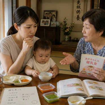 帰省時の離乳食、心配は「衛生」実際に大変なのは「実家の食事」