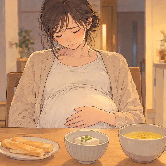 「懺悔させてください」2歳息子の夕ご飯がパンと豆腐だけ…妊娠中で罪悪感に押しつぶされそうなママの悲痛な叫び