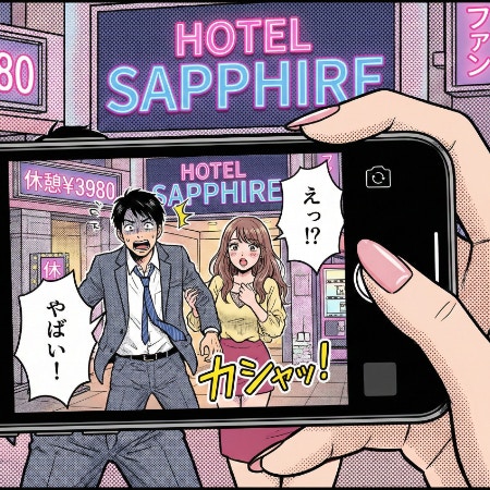 ラブホテル後の2人に「慰謝料請求します」→動画回した姉妹の【完全勝利】｜夫とラウンジ嬢の嘘つき不倫
