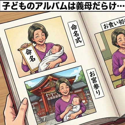 子のアルバムが「義母だらけ」…“イベント乗っ取り義母”に【限界】ついに衝突へ｜なんでも乱入する義母