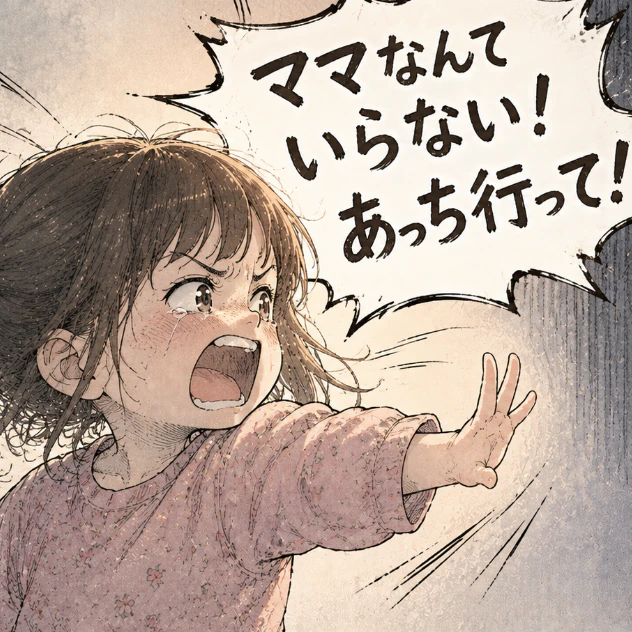 5歳娘からの「ママきらい！」に限界到来。『もう何もしない』と突き放した日の本音