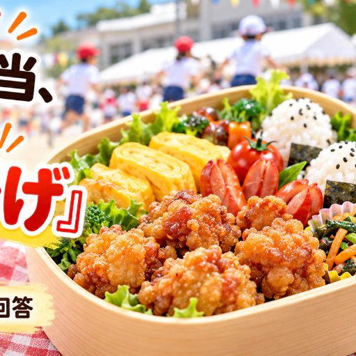 運動会のお弁当、今も昔も「鶏のから揚げ」が1位　300人調査