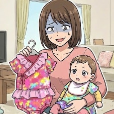 淡い色が好きなのに、義母からは「原色のキャラ物」。義母からの贈り物、素直に喜べない…