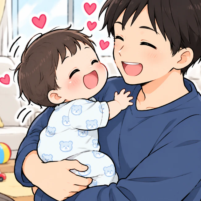 「朝の数分しか会わない夫にべったり」ずっとワンオペの私を無視。ママのお世話が不十分なの？