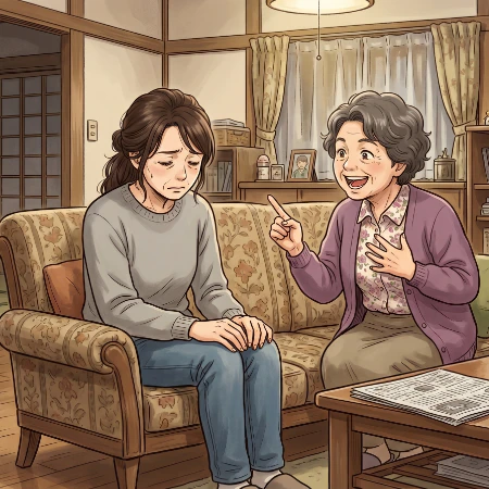 「嫁の立場で言える？」完全同居で疲れ果てた妻に「おかんに直接言え」→話が通じない夫に疲労感MAX