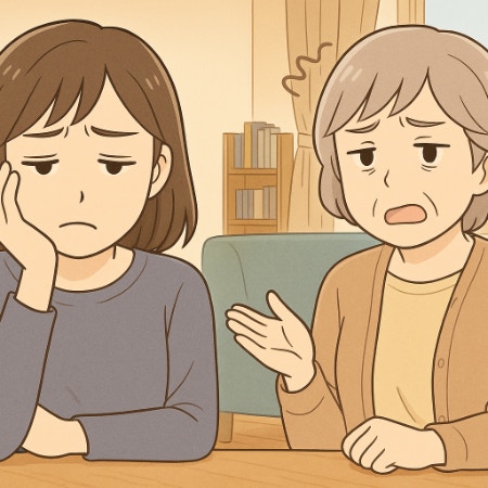 会えば“愚痴ばかり”実母にうんざり…「聞きたくない」と言ってもやめてくれず、正直つらい