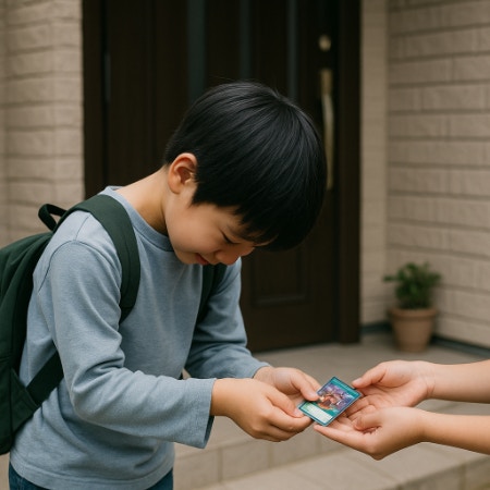 「ごめんなさい」カードを盗んだ息子が友達に謝罪、親子で話した大事なこと｜息子が泥棒になりました