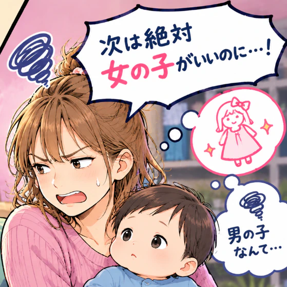 「男兄弟の家は残念」と言う妹…不妊治療を経て授かった私には受け入れられなくて
