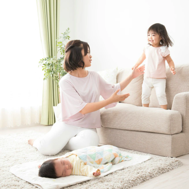 「実家に帰っていいですよね？」生後2か月とイヤイヤ期2歳のワンオペに悩むママ
