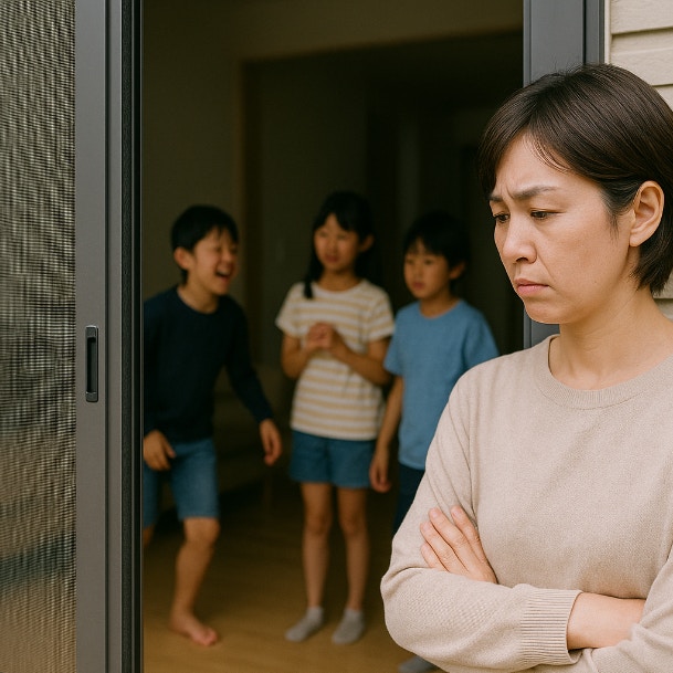 子どもの“うっかり”で網戸が破損。おうち遊びが招いた気まずいトラブル
