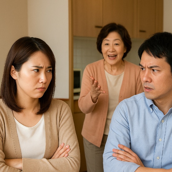 義母からの「離婚」の一言に、絶句。夫婦喧嘩に口を出す義母、どうすれば？