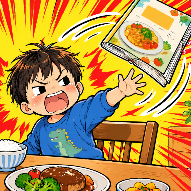 「レシピ本を投げられた」3歳半息子の偏食が爆発、一口も食べてもらえず折れそうなママの本音
